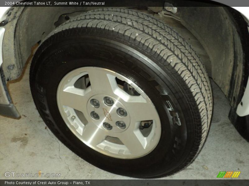 Summit White / Tan/Neutral 2004 Chevrolet Tahoe LT