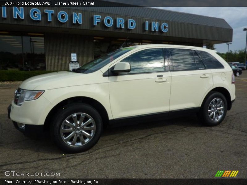 Creme Brulee / Camel 2007 Ford Edge SEL AWD
