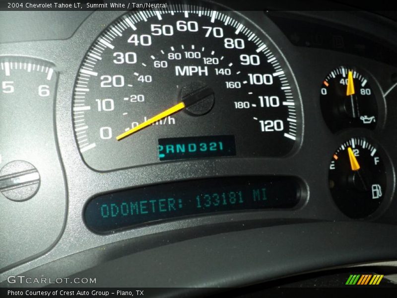Summit White / Tan/Neutral 2004 Chevrolet Tahoe LT