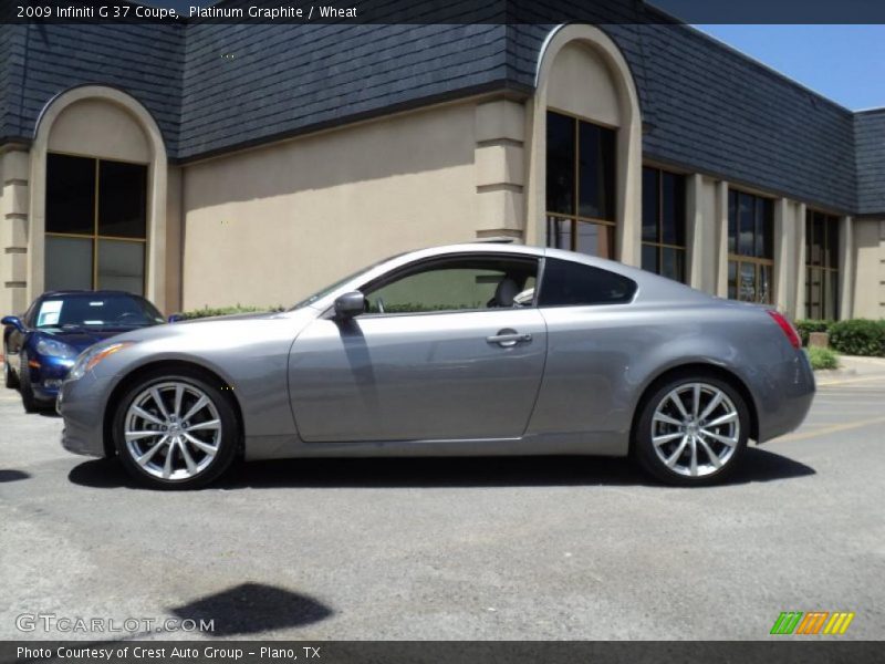 Platinum Graphite / Wheat 2009 Infiniti G 37 Coupe