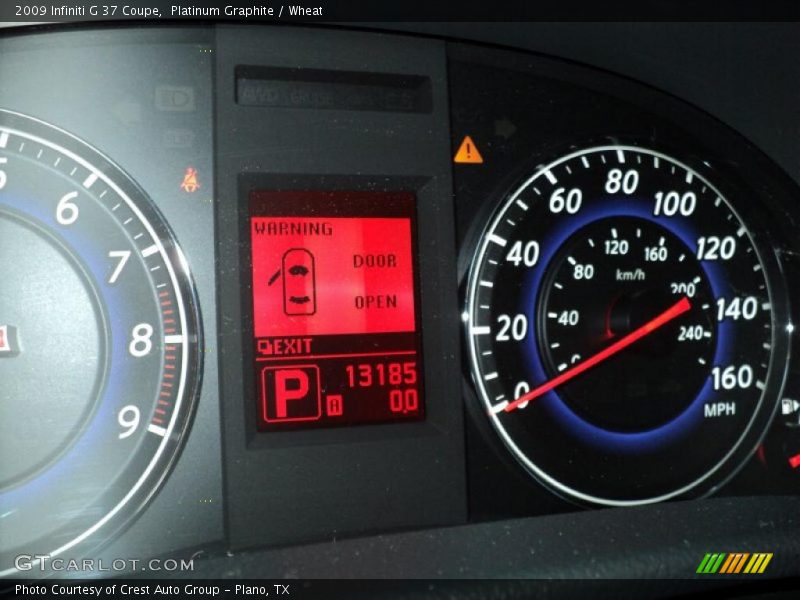 Platinum Graphite / Wheat 2009 Infiniti G 37 Coupe