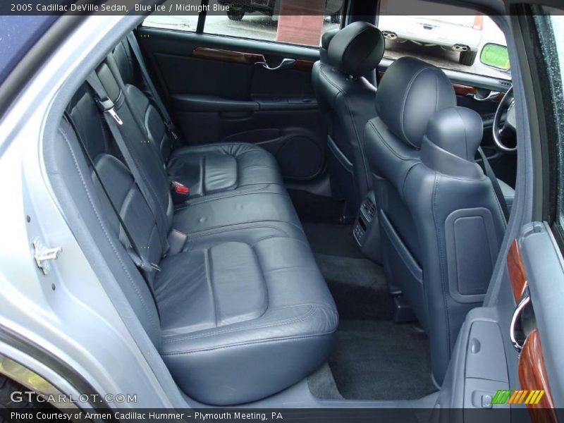Blue Ice / Midnight Blue 2005 Cadillac DeVille Sedan