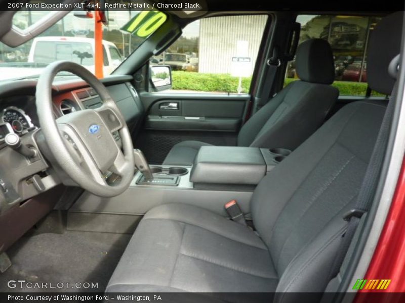 Redfire Metallic / Charcoal Black 2007 Ford Expedition XLT 4x4