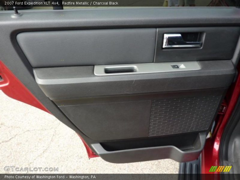 Redfire Metallic / Charcoal Black 2007 Ford Expedition XLT 4x4