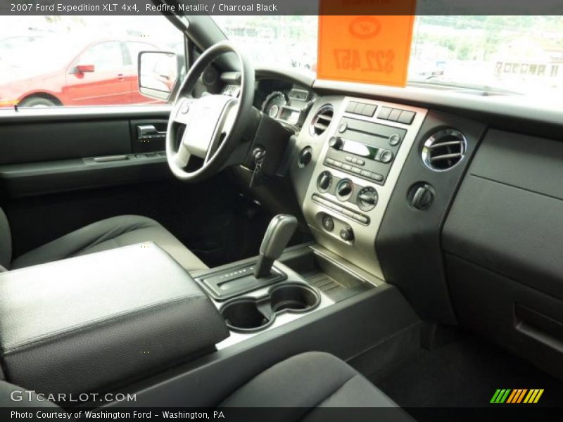 Redfire Metallic / Charcoal Black 2007 Ford Expedition XLT 4x4
