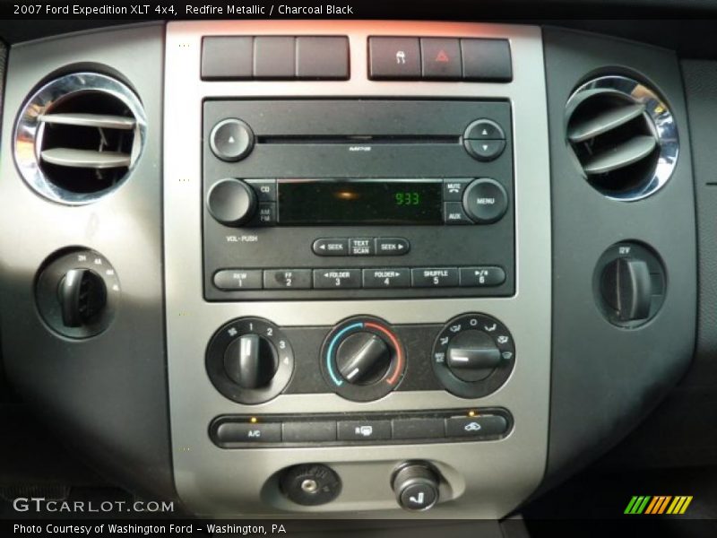 Redfire Metallic / Charcoal Black 2007 Ford Expedition XLT 4x4