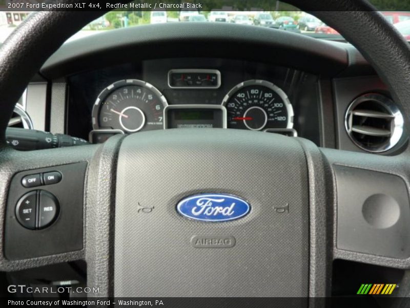 Redfire Metallic / Charcoal Black 2007 Ford Expedition XLT 4x4