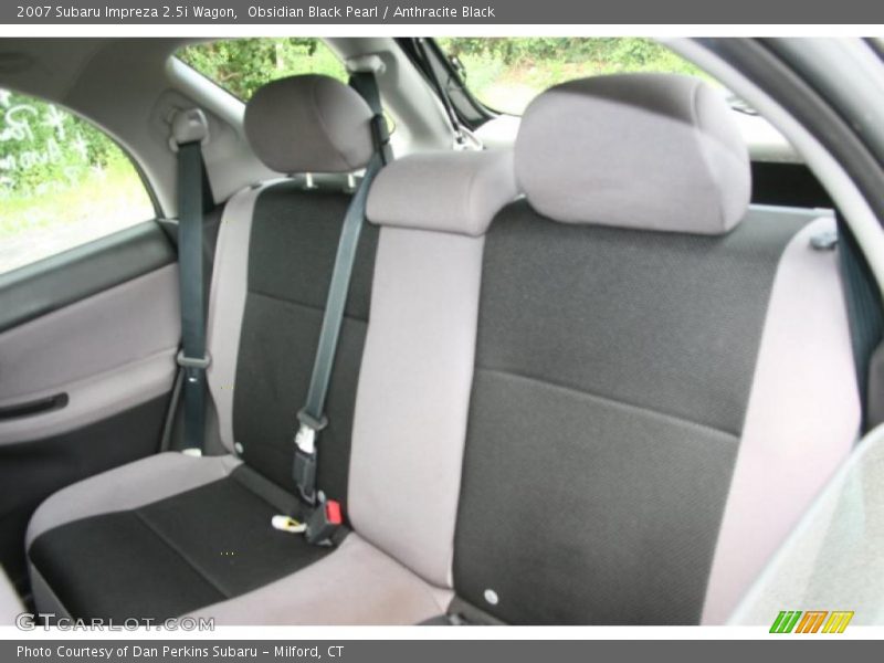 Obsidian Black Pearl / Anthracite Black 2007 Subaru Impreza 2.5i Wagon