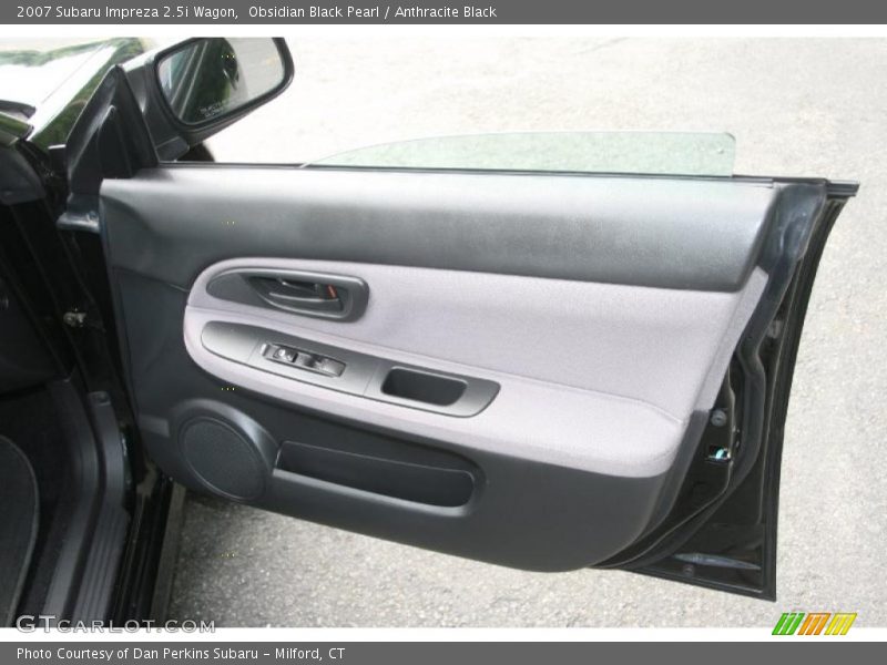 Obsidian Black Pearl / Anthracite Black 2007 Subaru Impreza 2.5i Wagon