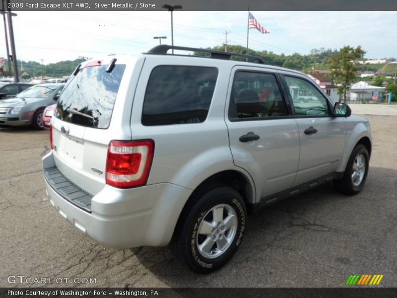 Silver Metallic / Stone 2008 Ford Escape XLT 4WD