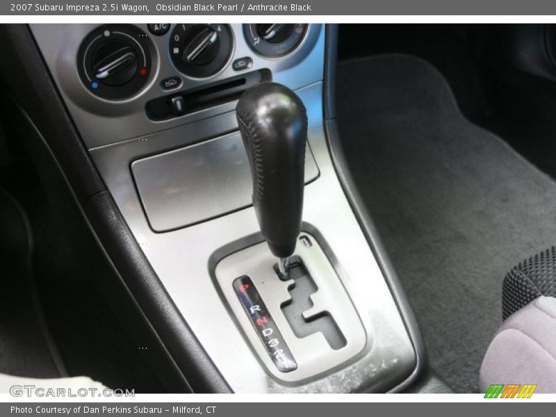 Obsidian Black Pearl / Anthracite Black 2007 Subaru Impreza 2.5i Wagon