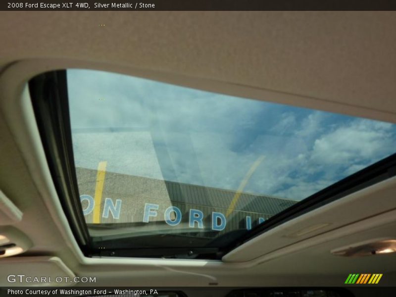 Silver Metallic / Stone 2008 Ford Escape XLT 4WD