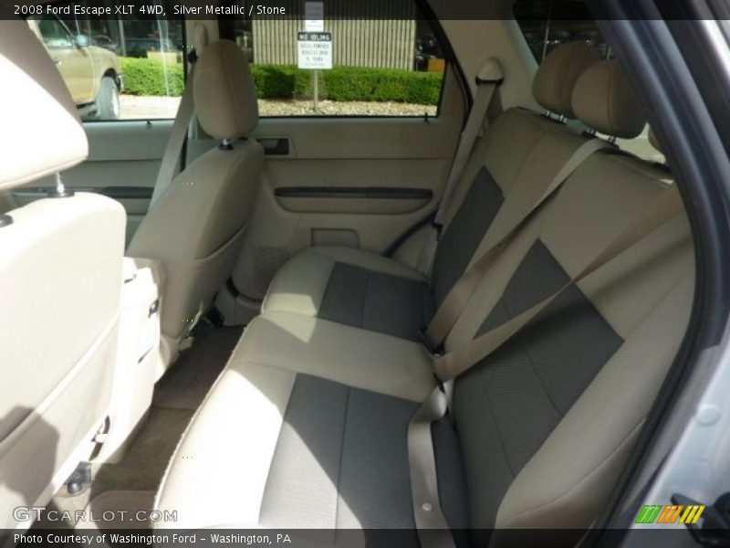 Silver Metallic / Stone 2008 Ford Escape XLT 4WD