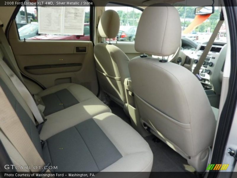 Silver Metallic / Stone 2008 Ford Escape XLT 4WD