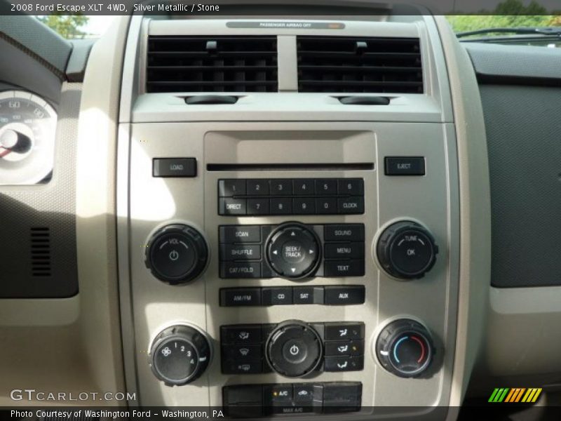 Silver Metallic / Stone 2008 Ford Escape XLT 4WD