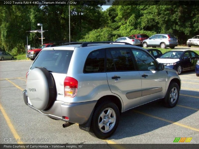 Titanium Metallic / Gray 2002 Toyota RAV4 4WD