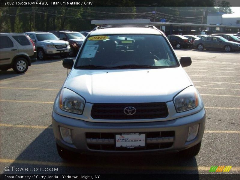 Titanium Metallic / Gray 2002 Toyota RAV4 4WD