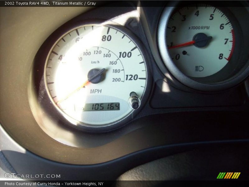 Titanium Metallic / Gray 2002 Toyota RAV4 4WD