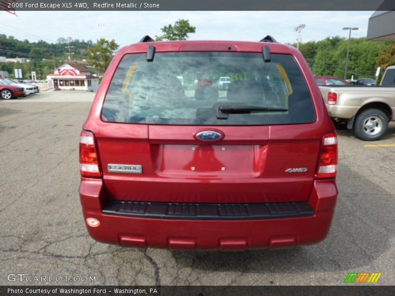 Redfire Metallic / Stone 2008 Ford Escape XLS 4WD