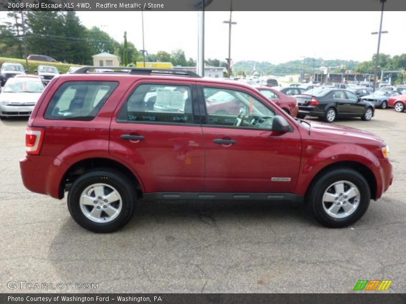 Redfire Metallic / Stone 2008 Ford Escape XLS 4WD