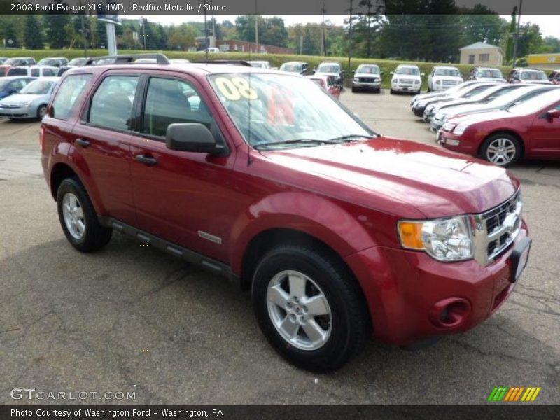 Redfire Metallic / Stone 2008 Ford Escape XLS 4WD