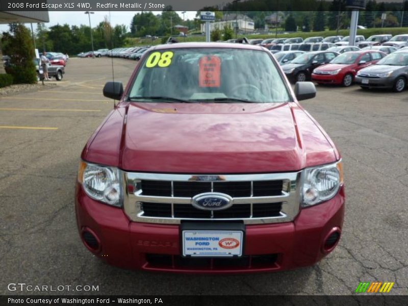 Redfire Metallic / Stone 2008 Ford Escape XLS 4WD