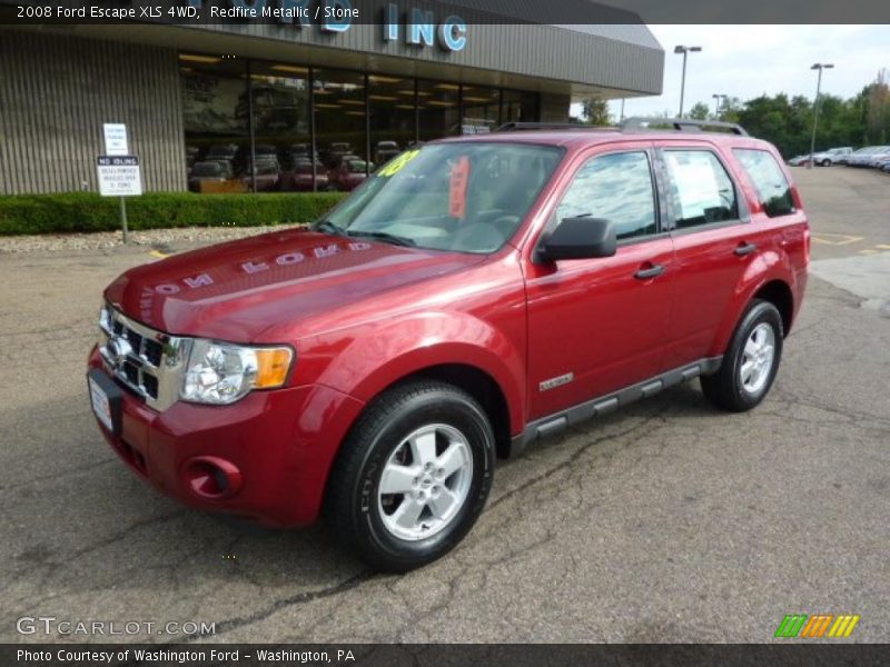 Redfire Metallic / Stone 2008 Ford Escape XLS 4WD
