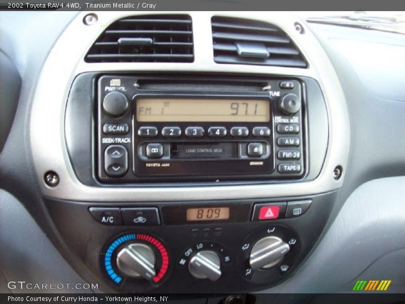 Titanium Metallic / Gray 2002 Toyota RAV4 4WD