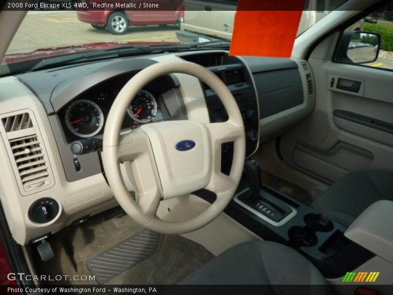 Redfire Metallic / Stone 2008 Ford Escape XLS 4WD