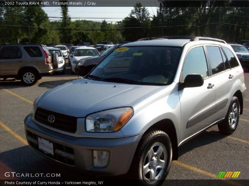 Titanium Metallic / Gray 2002 Toyota RAV4 4WD