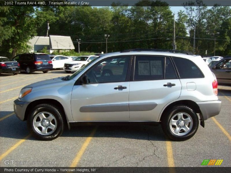 Titanium Metallic / Gray 2002 Toyota RAV4 4WD