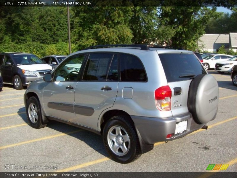 Titanium Metallic / Gray 2002 Toyota RAV4 4WD