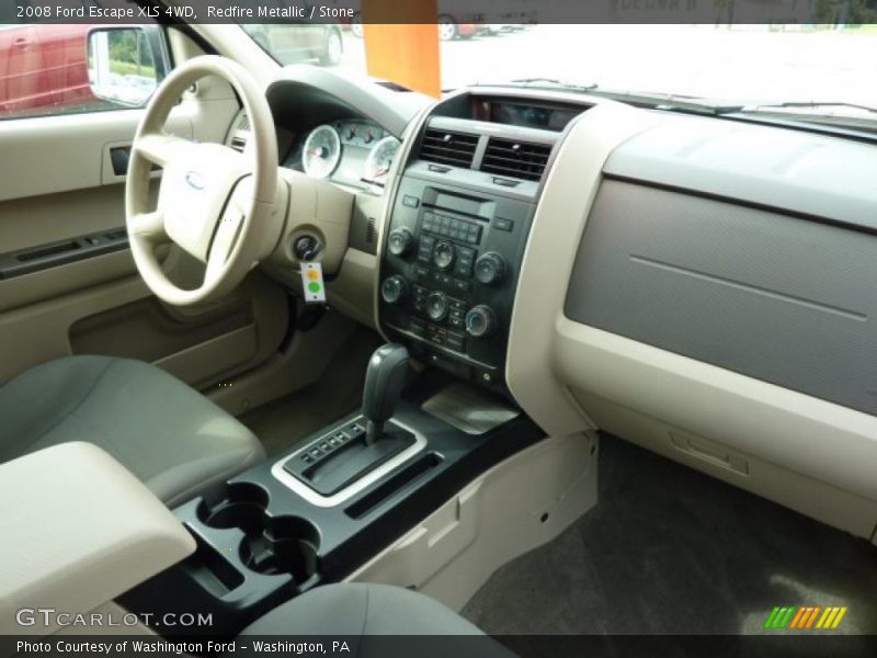 Redfire Metallic / Stone 2008 Ford Escape XLS 4WD