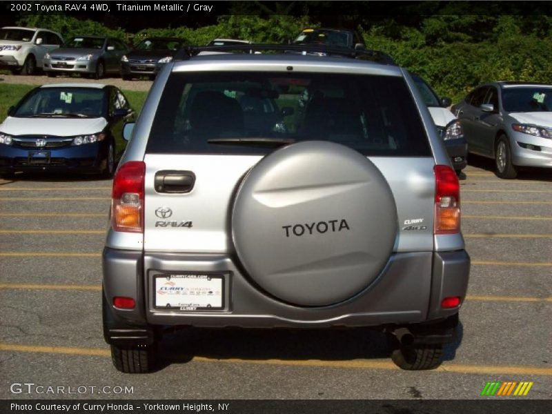 Titanium Metallic / Gray 2002 Toyota RAV4 4WD