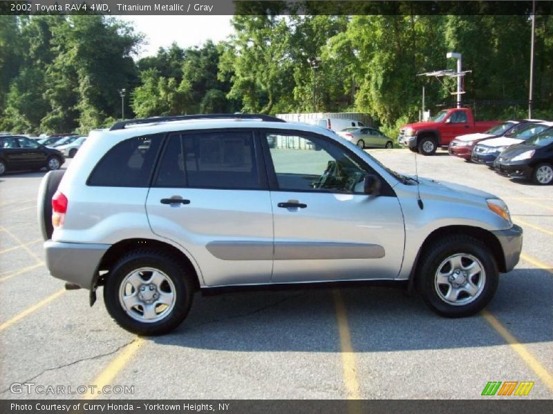 Titanium Metallic / Gray 2002 Toyota RAV4 4WD