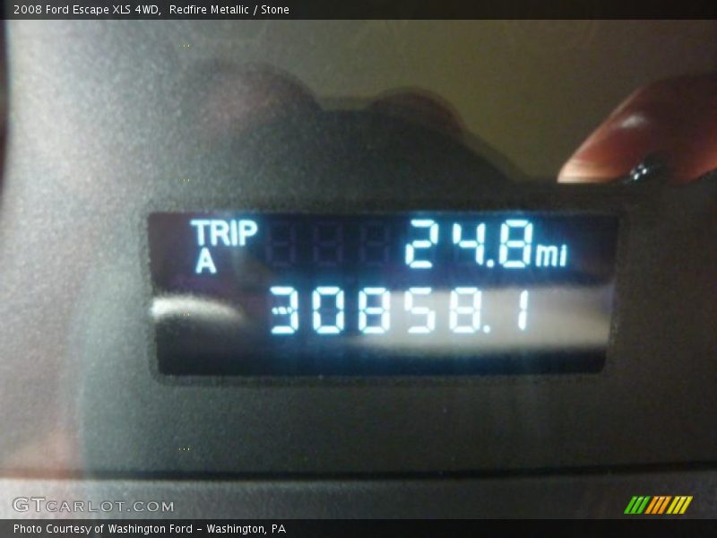 Redfire Metallic / Stone 2008 Ford Escape XLS 4WD