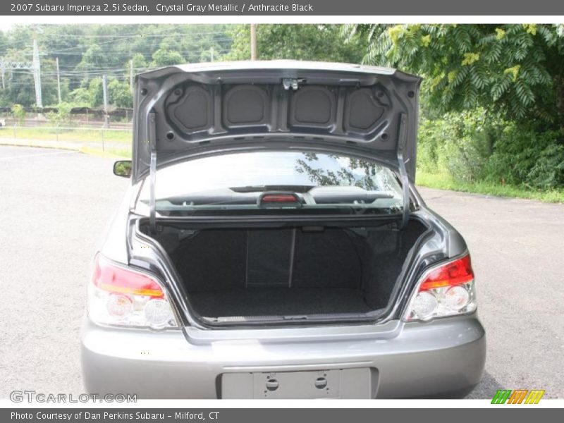 Crystal Gray Metallic / Anthracite Black 2007 Subaru Impreza 2.5i Sedan