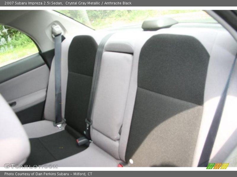 Crystal Gray Metallic / Anthracite Black 2007 Subaru Impreza 2.5i Sedan