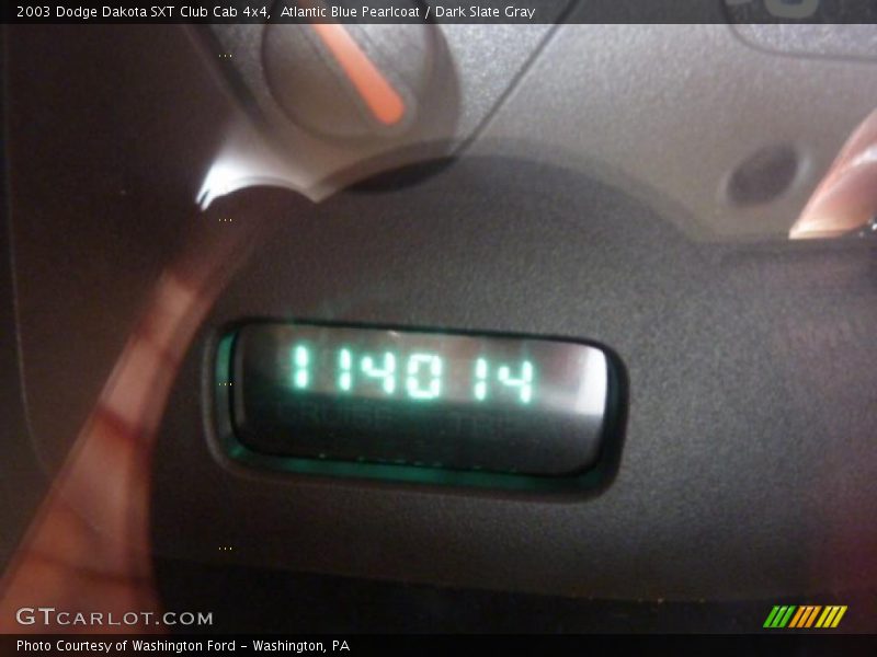 Atlantic Blue Pearlcoat / Dark Slate Gray 2003 Dodge Dakota SXT Club Cab 4x4