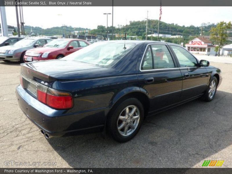 Blue Onyx / Neutral Shale 2003 Cadillac Seville SLS