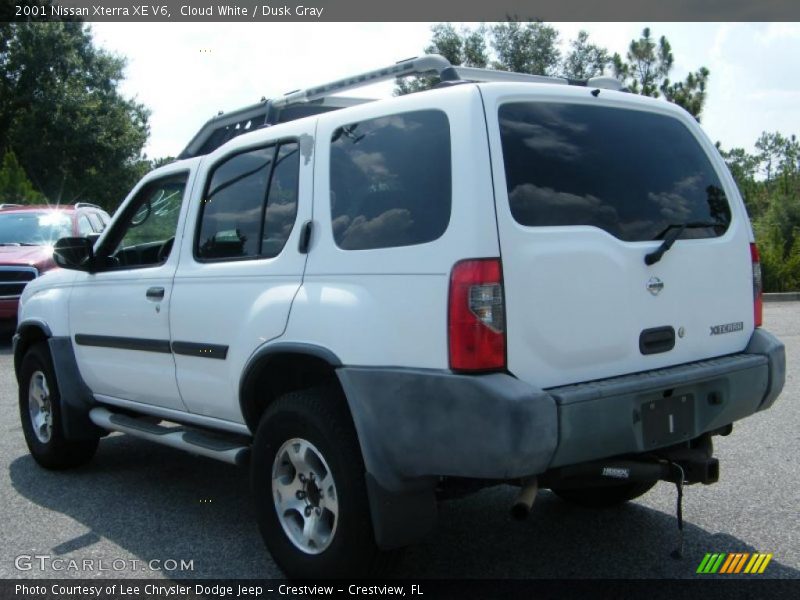 Cloud White / Dusk Gray 2001 Nissan Xterra XE V6