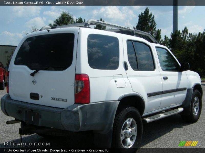 Cloud White / Dusk Gray 2001 Nissan Xterra XE V6