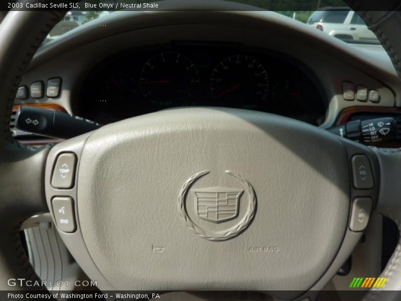 Blue Onyx / Neutral Shale 2003 Cadillac Seville SLS