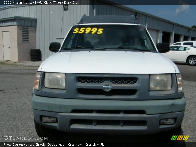 Cloud White / Dusk Gray 2001 Nissan Xterra XE V6