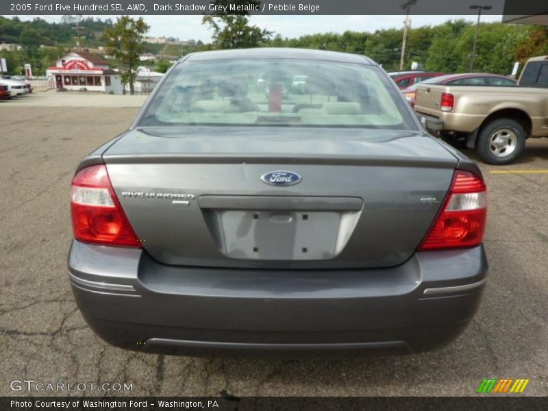 Dark Shadow Grey Metallic / Pebble Beige 2005 Ford Five Hundred SEL AWD