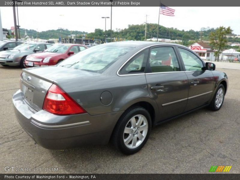 Dark Shadow Grey Metallic / Pebble Beige 2005 Ford Five Hundred SEL AWD