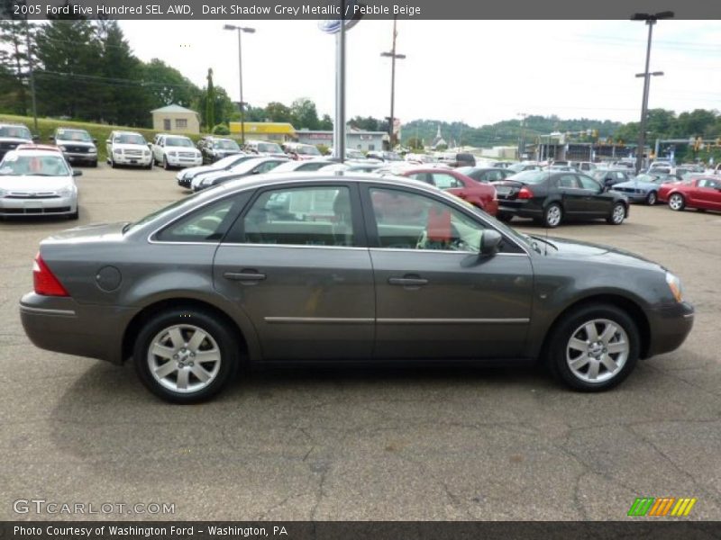 Dark Shadow Grey Metallic / Pebble Beige 2005 Ford Five Hundred SEL AWD