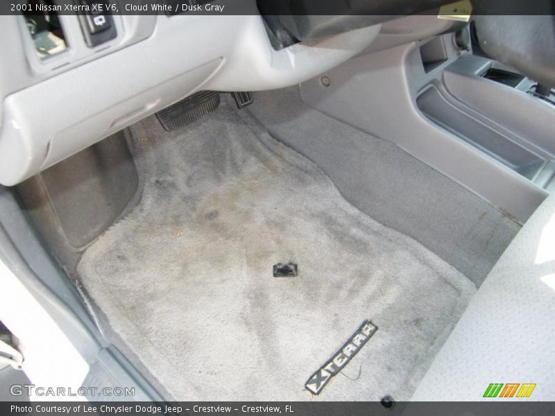Cloud White / Dusk Gray 2001 Nissan Xterra XE V6