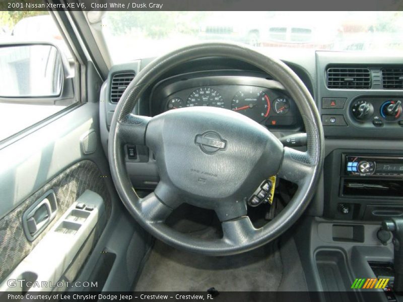Cloud White / Dusk Gray 2001 Nissan Xterra XE V6