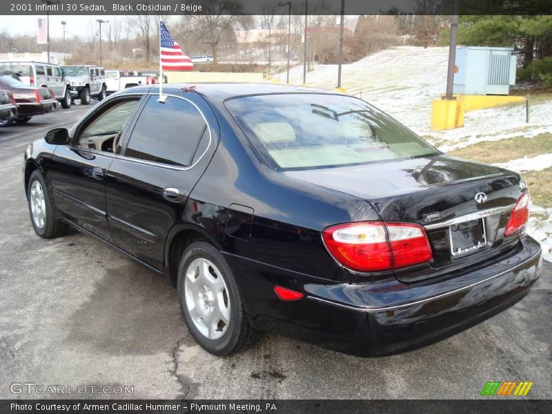 Black Obsidian / Beige 2001 Infiniti I 30 Sedan